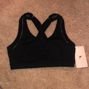 Fabletics High Impact Black Sports Bra